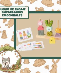 BLOQUES DE ENCAJE EMPAREJADOS EMOCIONALES