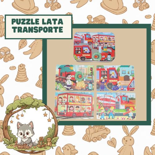 PUZZLE LATA TRASPORTE