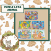PUZZLE LATA ANIMAL