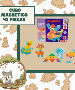 CUBO MAGNETICO 43 PIEZAS