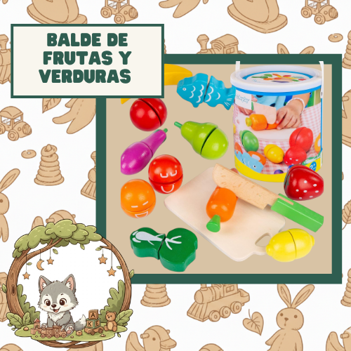 BALDE DE FRUTAS Y VERDURAS