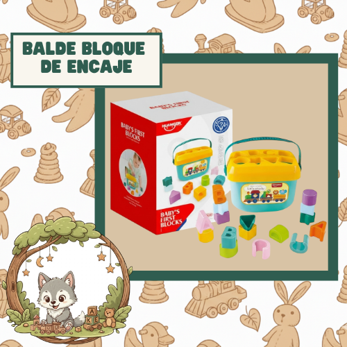BALDE BLOQUES DE ENCAJE