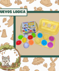 HUEVOS LÓGICA 6 PIEZAS
