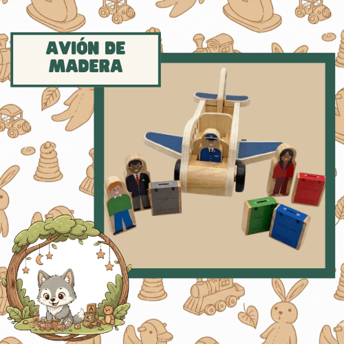 AVION DE MADERA
