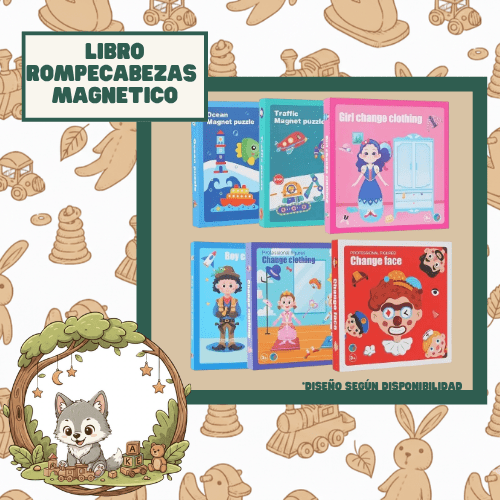 LIBRO ROMPECABEZA MAGNATICO