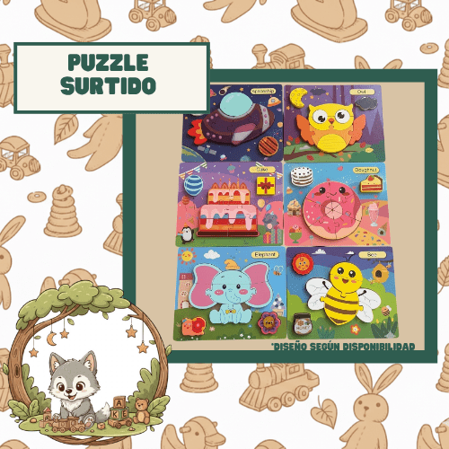 PUZZLE SURTIDOS
