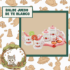 BALDE JUEGO DE TE BLANCO