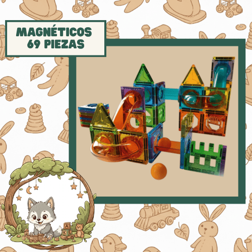MAGNETICO 69 PIEZAS